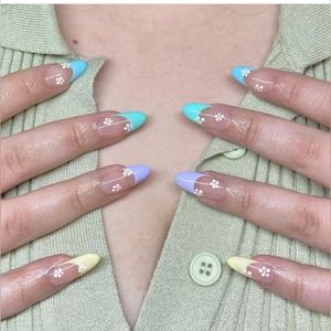 Press on nails Spring Flower Nails